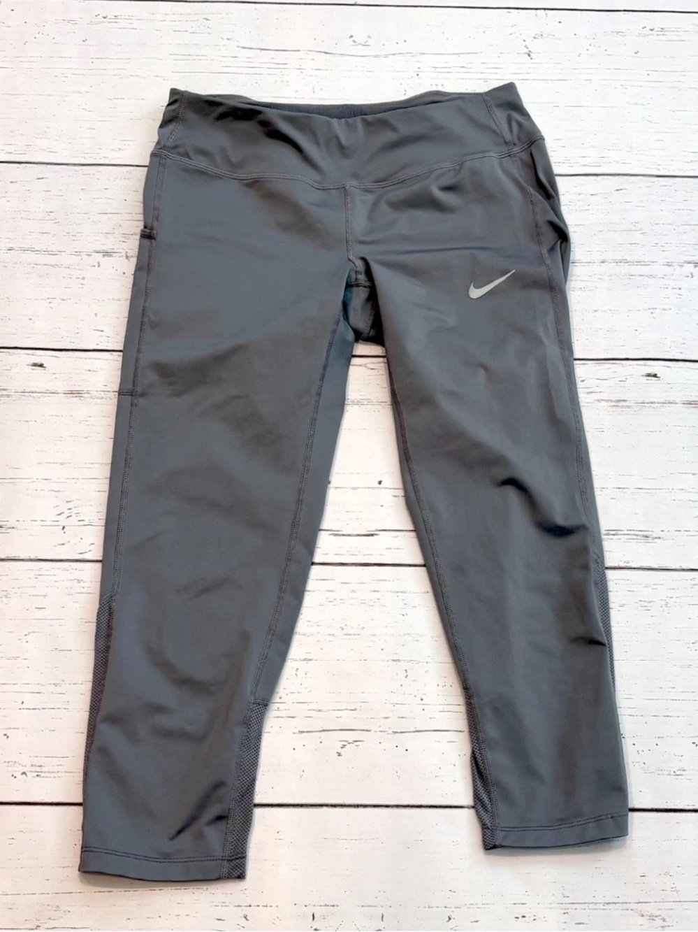Nike Power Racer Crop Women’s Leggings Dri Fit Size Medium